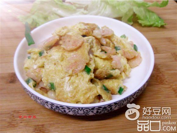 虾仁炒蛋
