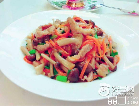 肉丝蟹味菇