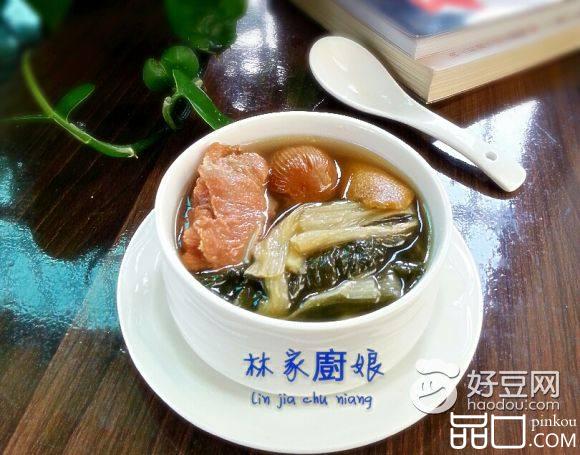 菜干煲猪骨汤