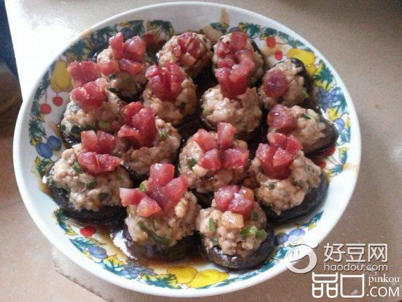 蚝汁酿冬菇