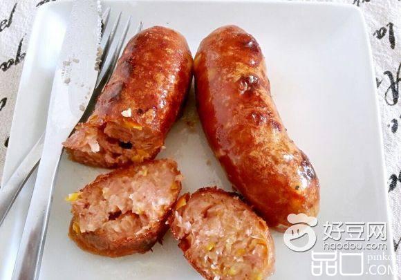 香烤猪肉玉米肠