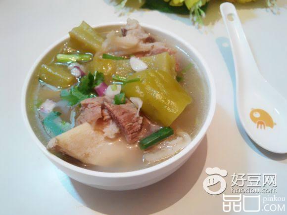 苦瓜大骨汤
