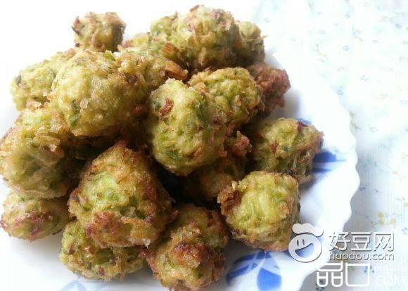炸萝卜丝粉条素丸子