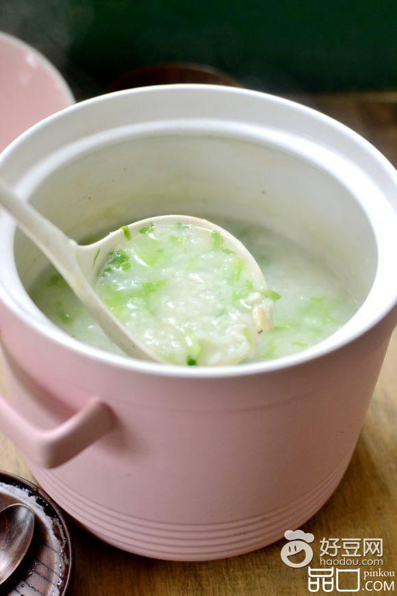 虾皮芥菜粥