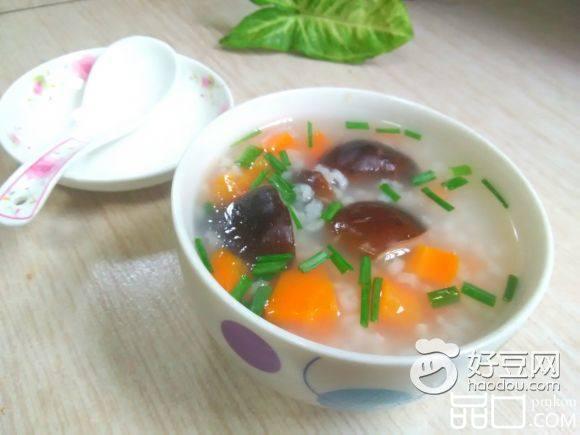 干贝胡萝卜粥