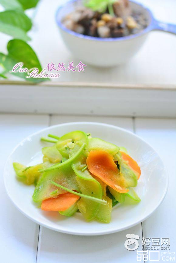 小炒长南瓜