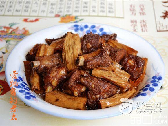 腐竹烧排骨