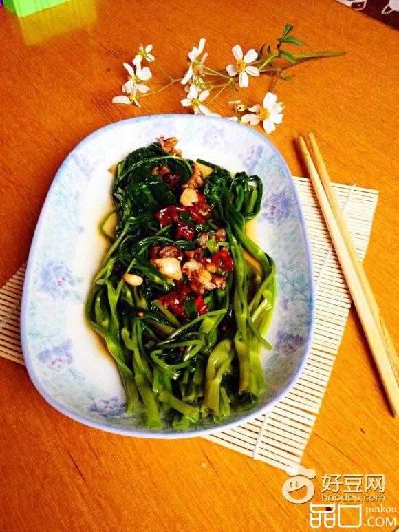 油泼空心菜