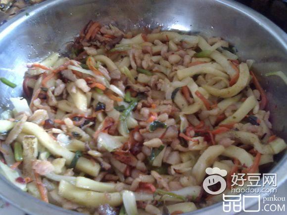 炒大米果