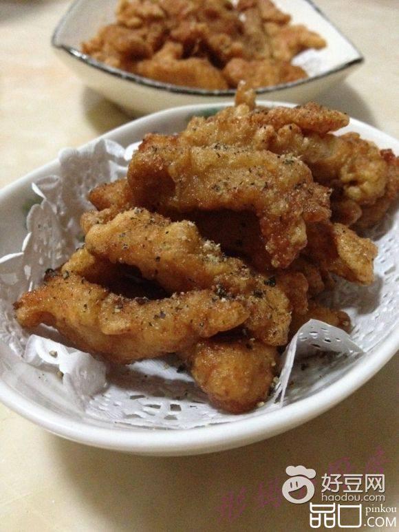 黑椒香酥里脊肉条