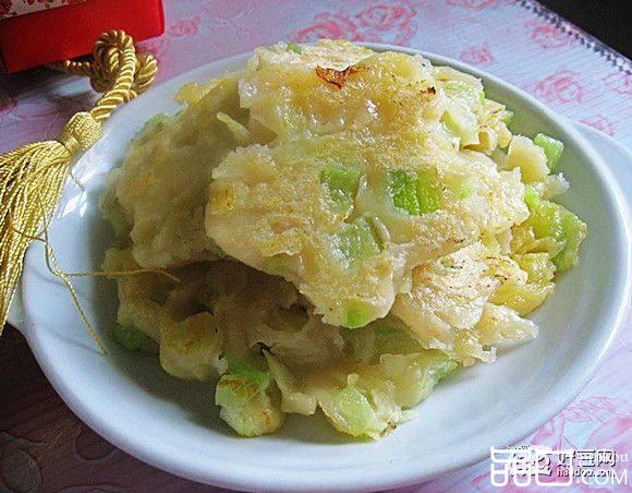 丝瓜煎饼
