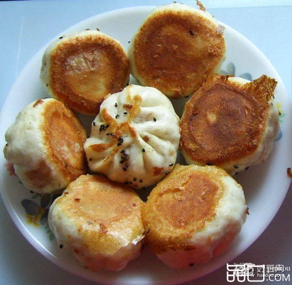 咖哩肉馅生煎包