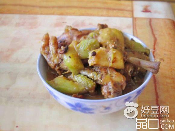 鸡肉炖茄子