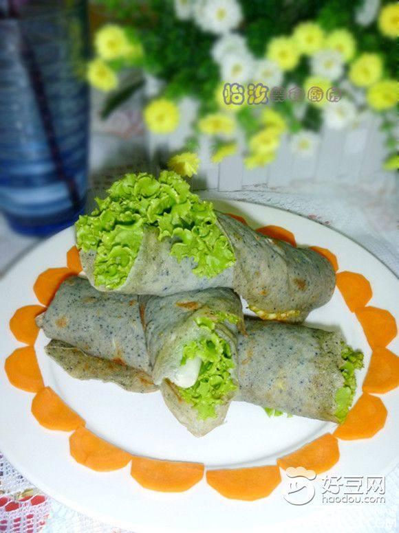 杂粮煎饼卷