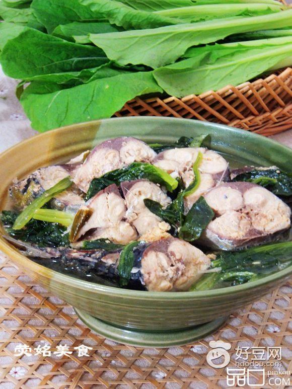 小白菜鲐鱼