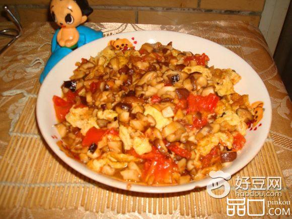 香菇番茄炒蛋