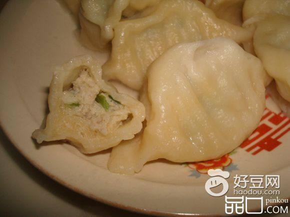 韭香猪肉鲅鱼水饺