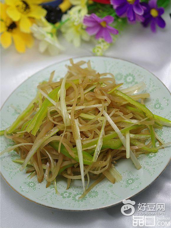 拌咸菜丝