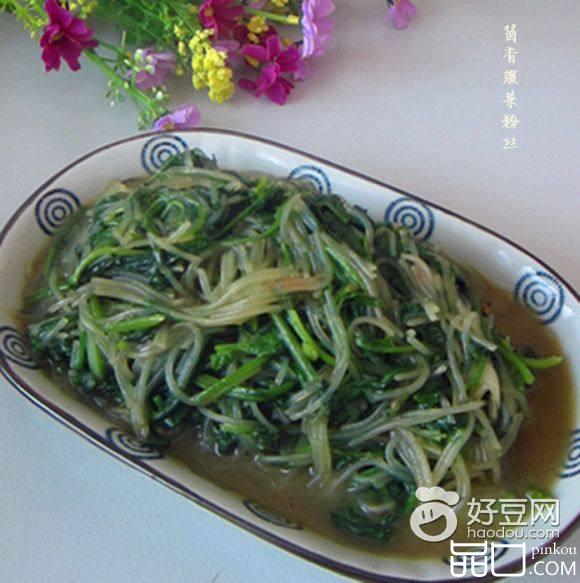 酱香菠菜粉丝