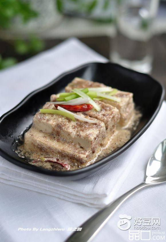 虾酱炖豆腐