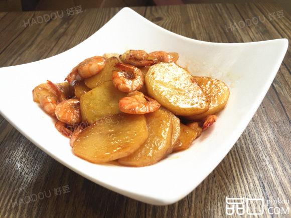 土豆爱上基围虾