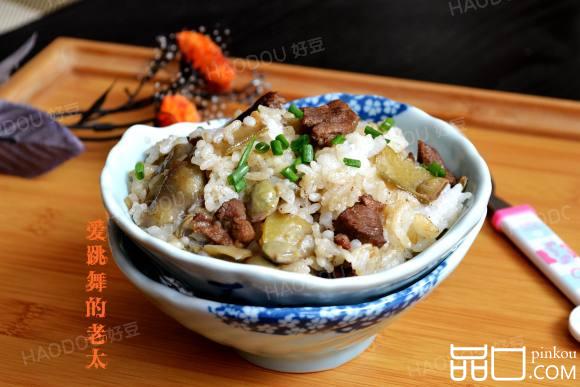 牛肉丁扁豆饭