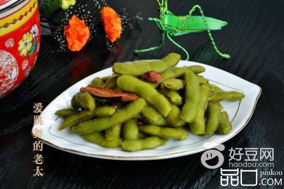 水煮五香毛豆节