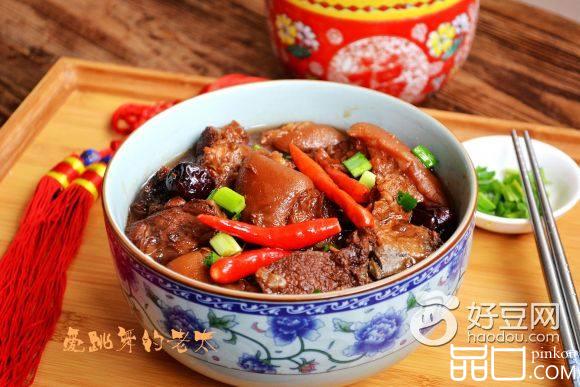 米白酒炖山羊肉