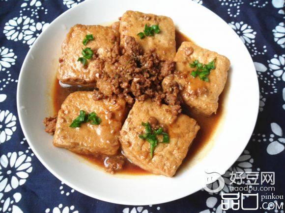 肉末老豆腐