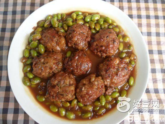 肉圆毛豆子