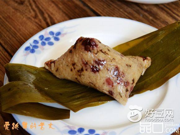 桂花红豆蜜枣粽