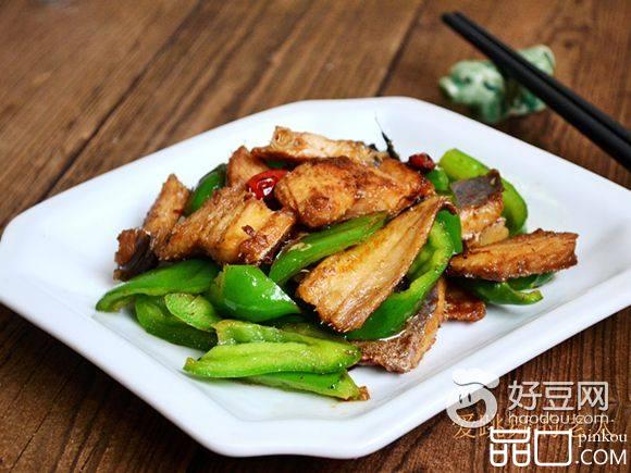 青椒炒鳗鲞