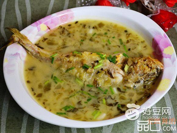 小黄鱼酸菜汤