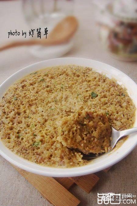 藜麦山药蒸肉饼