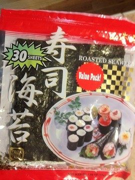 黑糯米寿司卷步骤8