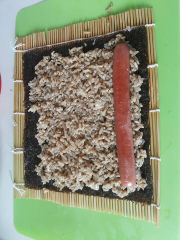 卤汤火腿肠寿司步骤6