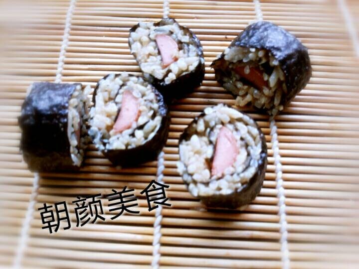 卤汤火腿肠寿司步骤9