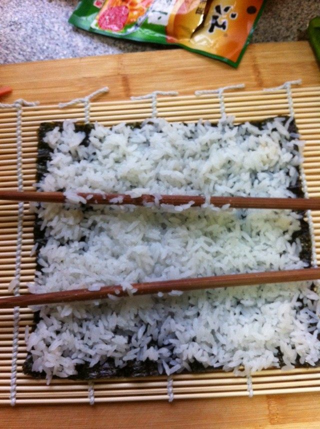 手工寿司步骤4
