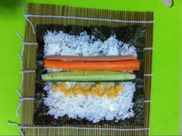 简易寿司步骤7