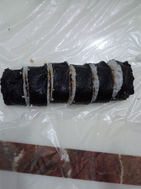 鸡蛋寿司步骤8