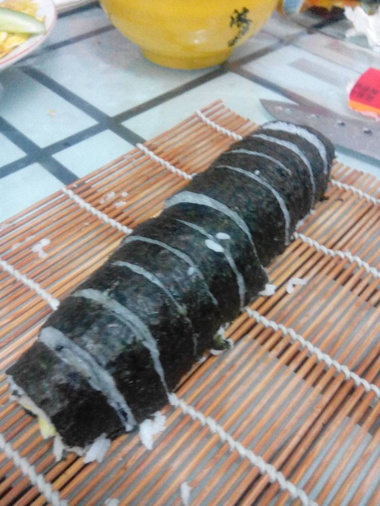 紫菜卷饭步骤12