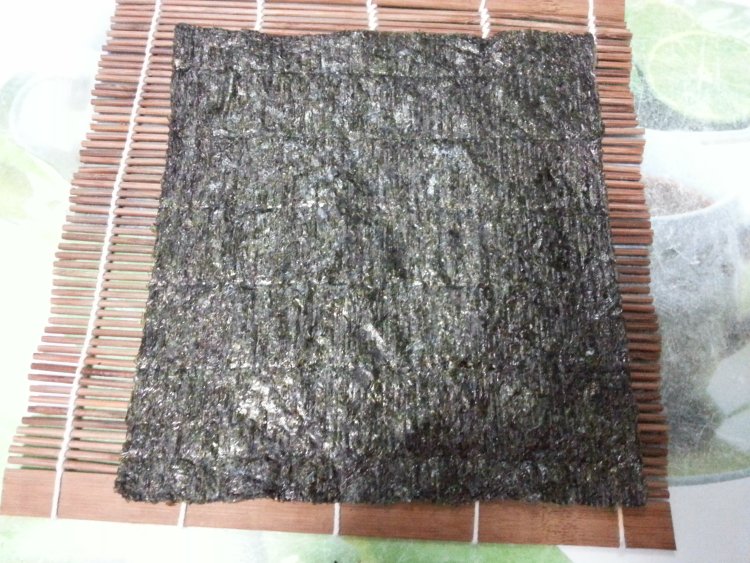 鱼子酱寿司步骤4