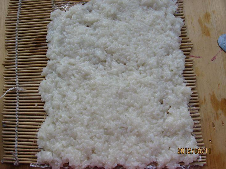 糯米紫薯寿司步骤7
