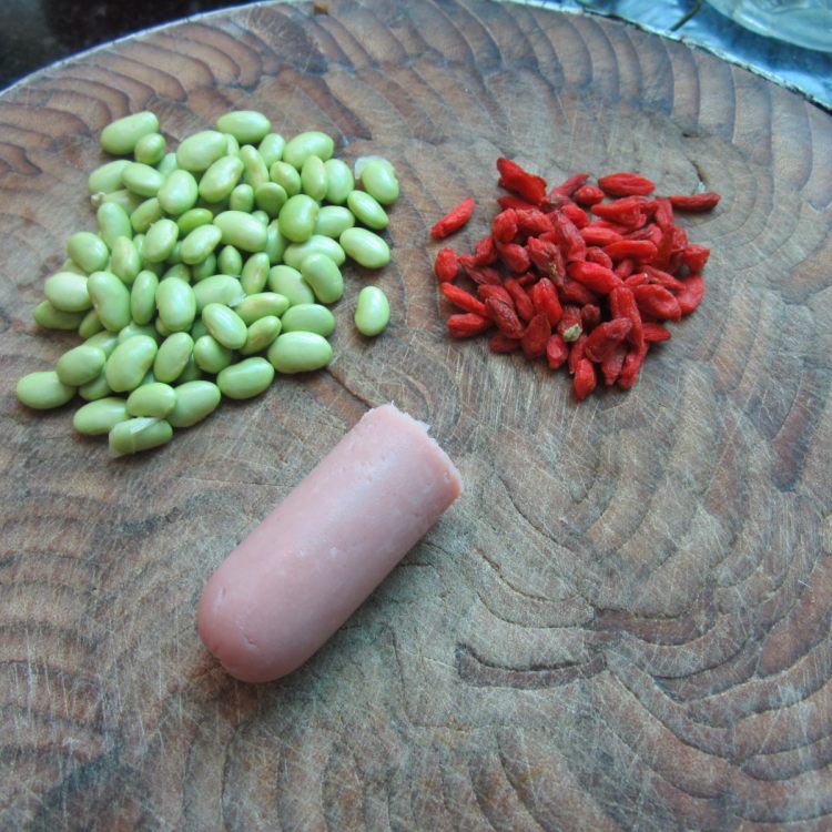 毛豆火腿寿司步骤2