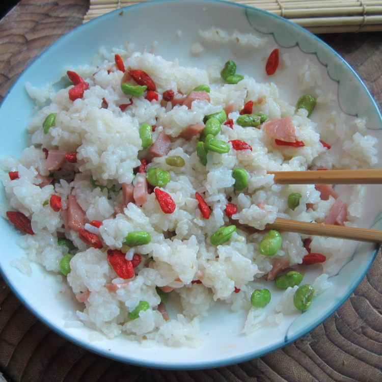 毛豆火腿寿司步骤7