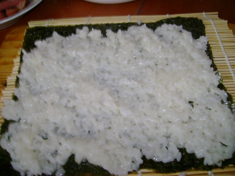 果卷叠层寿司步骤6