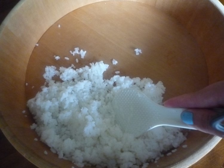 生鱼片寿司步骤4