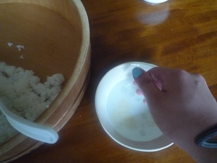 生鱼片寿司步骤5