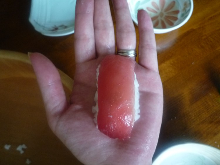 生鱼片寿司步骤10