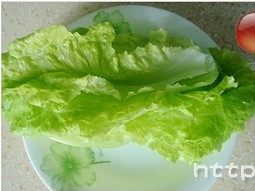 生菜沙拉寿司步骤3